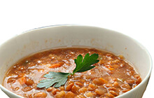 Чечевица с томатом