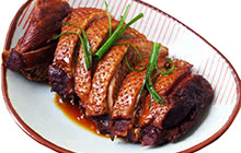 Гусь жареный