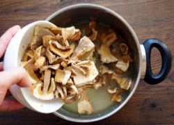 Грибной бульон - Губи лым