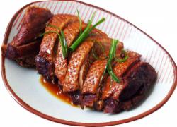 Гусь жареный