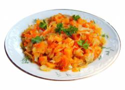 Капуста тушёная