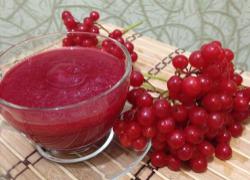 Кисель из калины