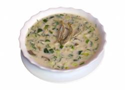 Окрошка с сушёной рыбой - Куасьтэм чорыг сюкасен