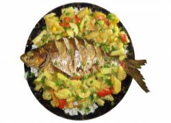 Рыба в сметанном соусе