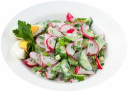 Салат из редиса