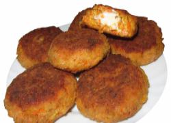 Сырки морковные