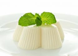 Желе молочное