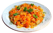 Капуста тушёная