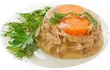 Мясо заливное ассорти
