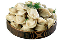 Пельмени с редькой