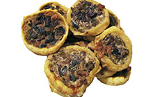 Перепечи с грибами