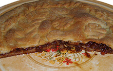 Пирог с калиной