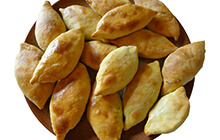 Пирожки с гусятиной