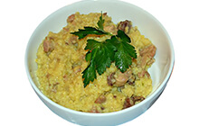 Пшённая каша с ливером