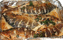 Рыба в сметане