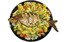 Рыба в сметанном соусе