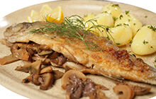 Щука запечённая