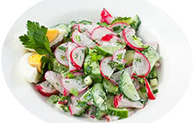 Салат из редиса