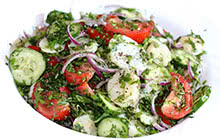 Салата осенний