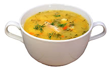 Суп гороховый с крупой