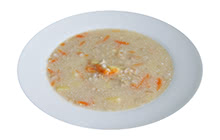 Суп с овсяной крупой