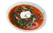 Суп со свекольной ботвой