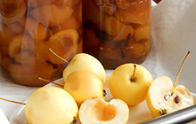 Яблоки в сиропе