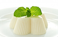 Желе молочное